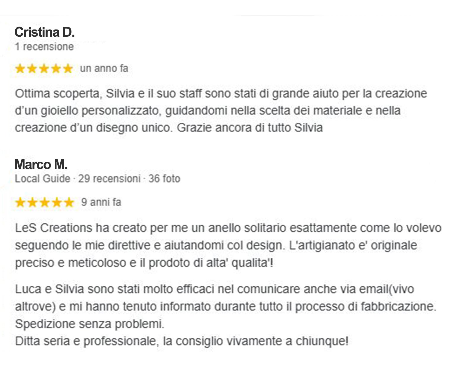 recensioni